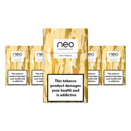 Buy Neo Sticks Gold Tobacco in Europe NEO Gold Tobacco Heißgetränkte Tabakstriche