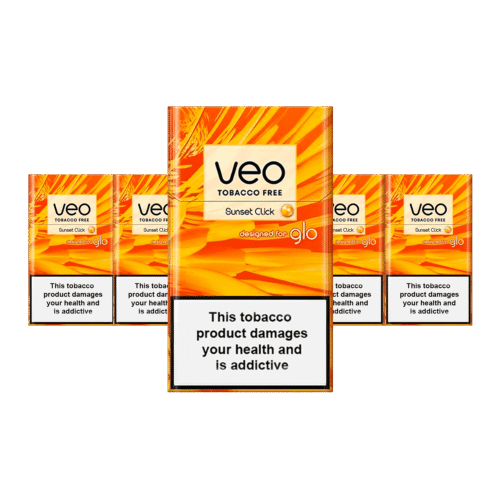 VEO Sunset Click tobacco-free sticks