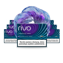 RIVO Polar Violet Twist Tabakfreie Stifte