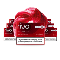RIVO Scarlet Click Tabakfreie Stifte