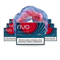 RIVO Polar Scarlet Twist Tabakfreie Stifte